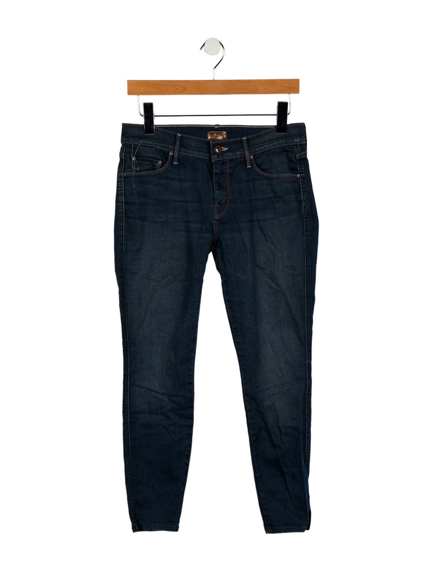 Mother High-Rise Skinny Leg Jeans