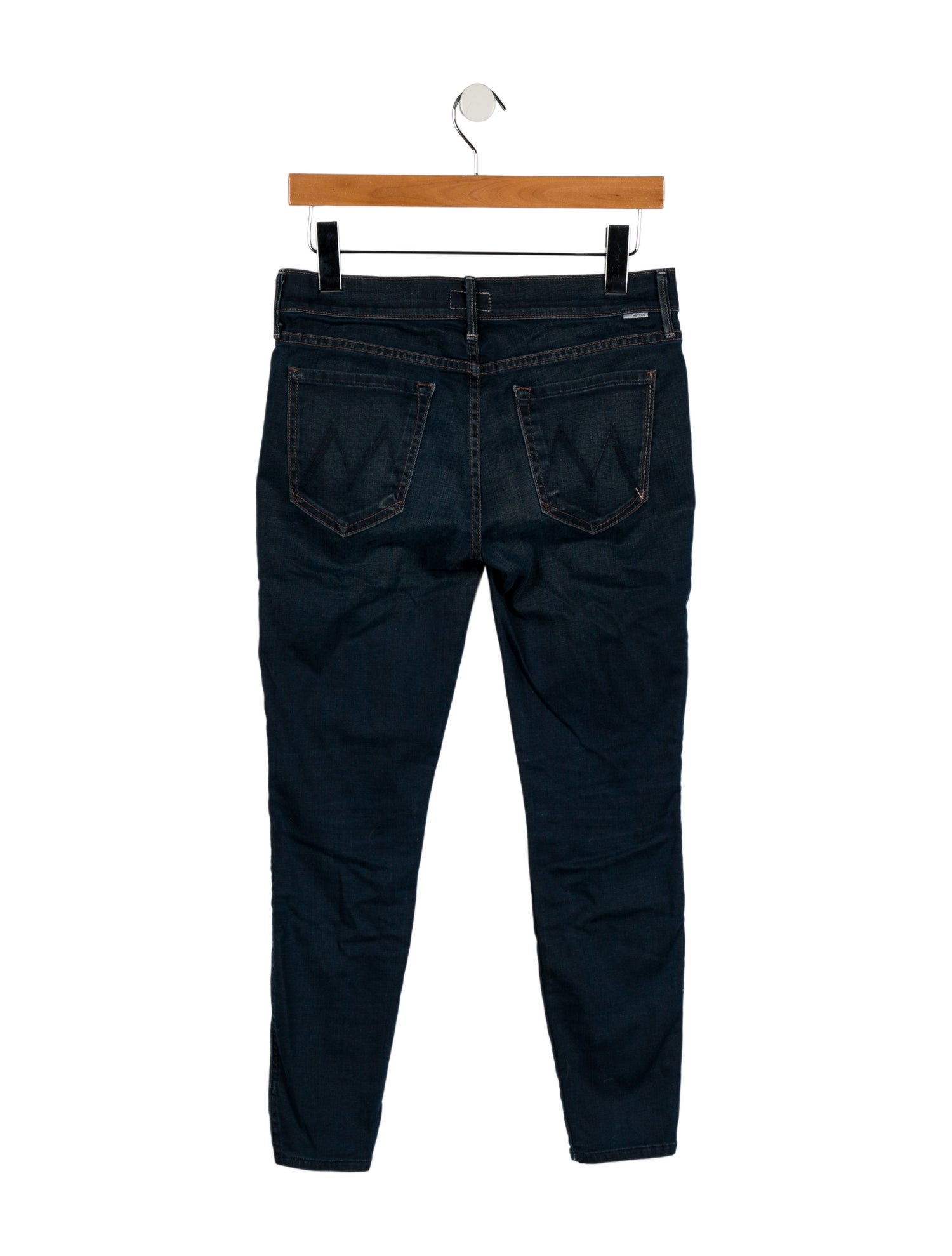 Mother High-Rise Skinny Leg Jeans