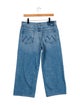Mother Mid-Rise Wide Leg Jeans
