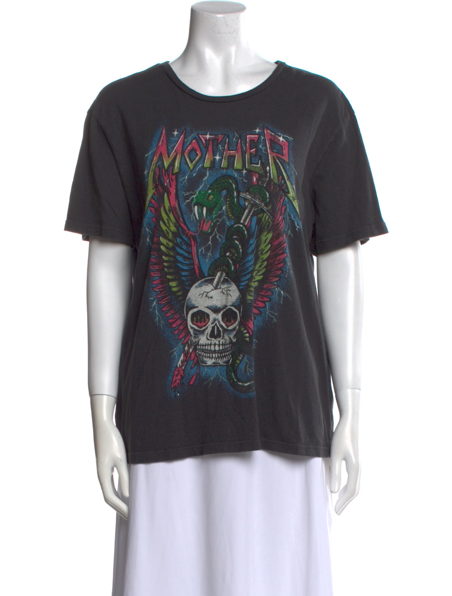 Mother Graphic Print Crew Neck T-Shirt