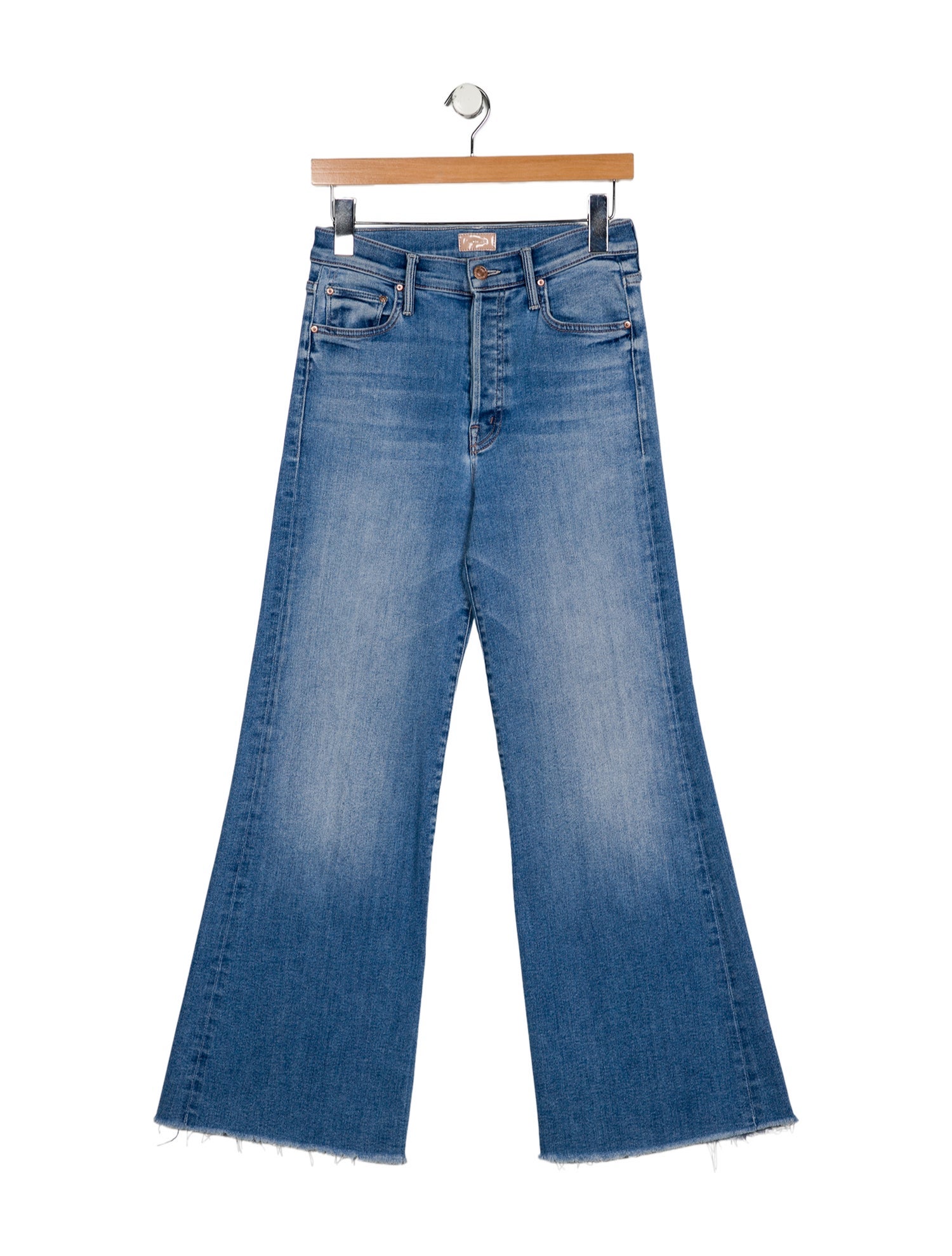 Mother High-Rise Wide Leg Jeans