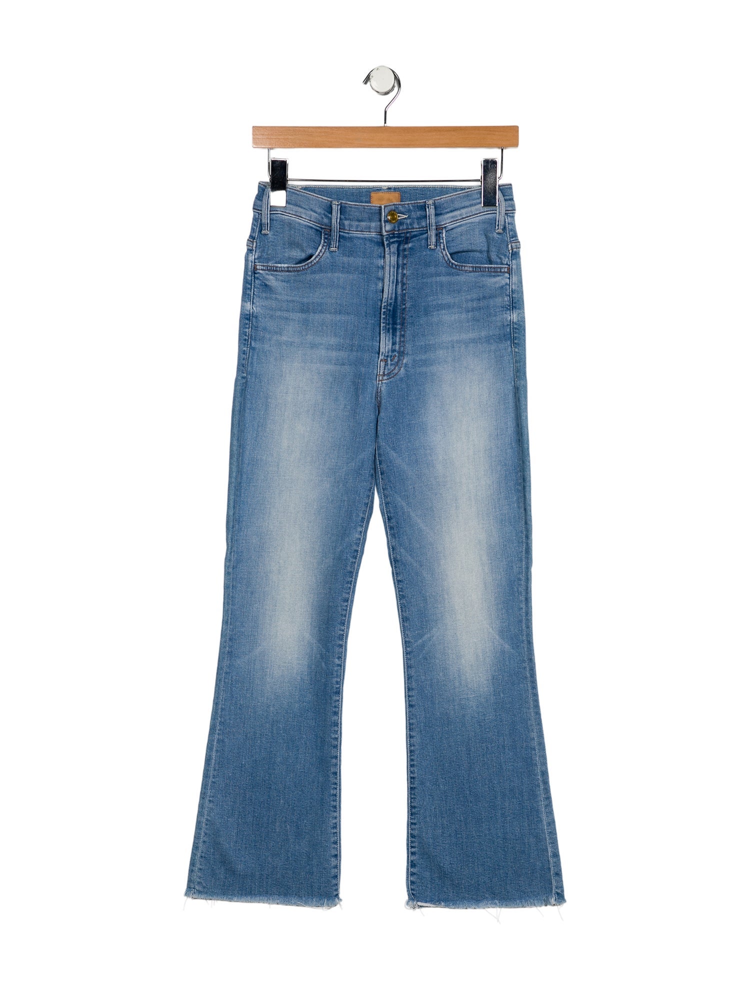 Mother High-Rise Straight Leg Jeans