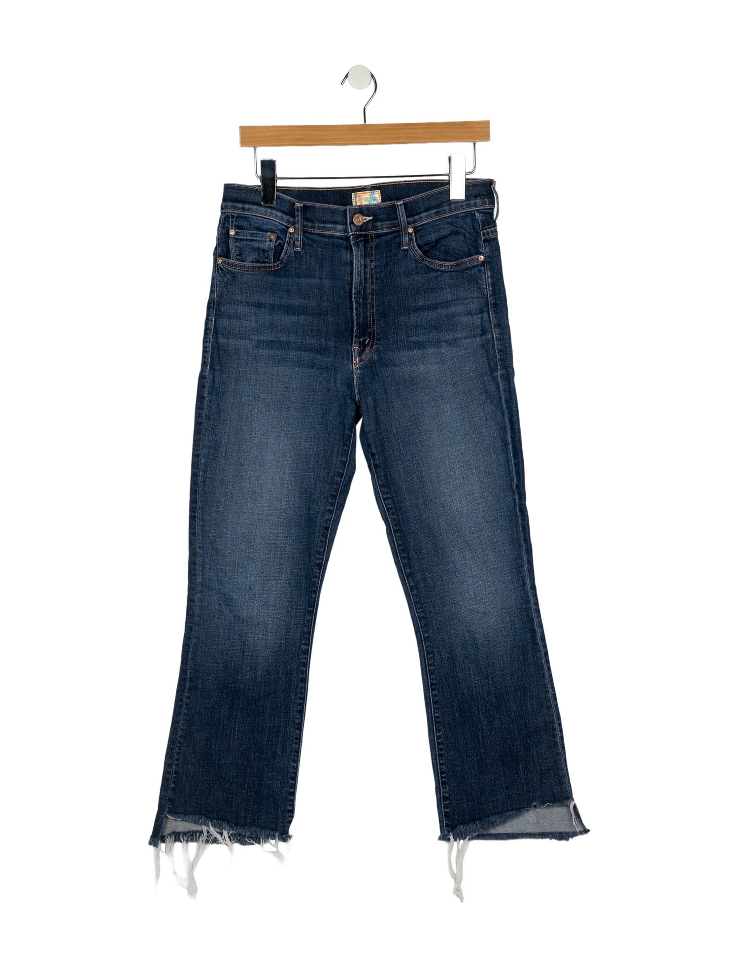 Mother High-Rise Straight Leg Jeans