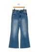 Mother Mid-Rise Wide Leg Jeans