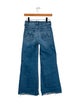 Mother Mid-Rise Wide Leg Jeans