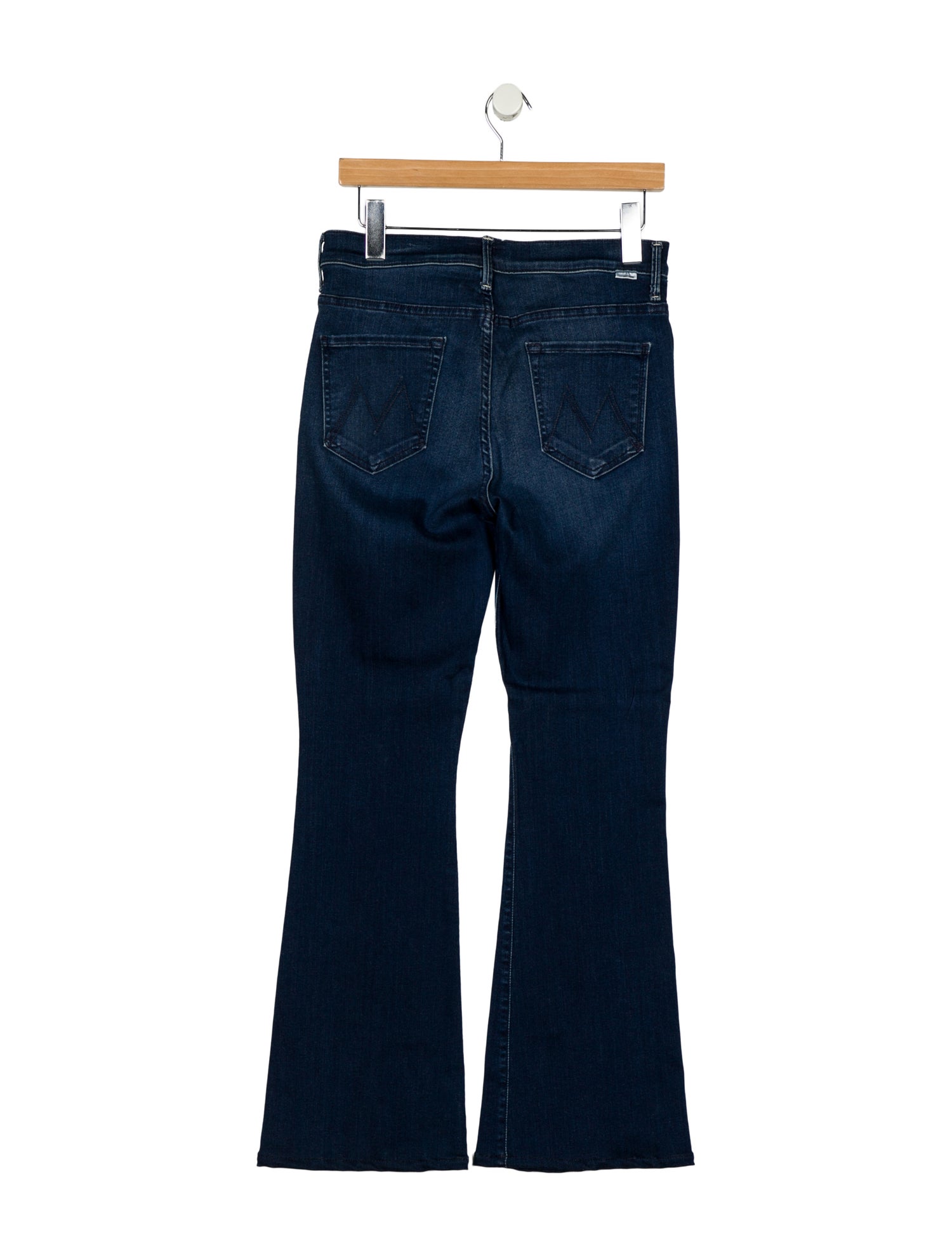 Mother Mid-Rise Wide Leg Jeans