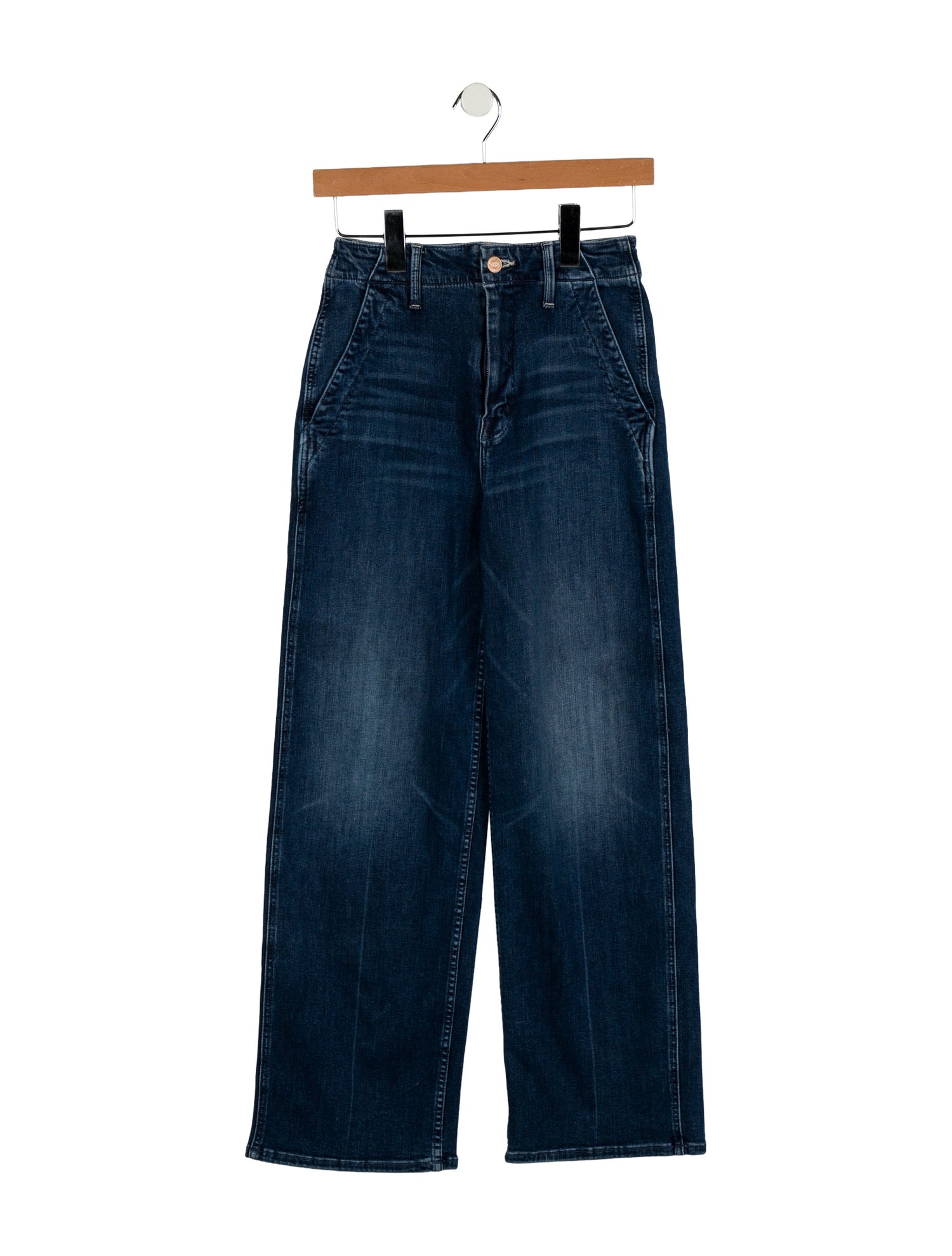Mother High-Rise Wide Leg Jeans