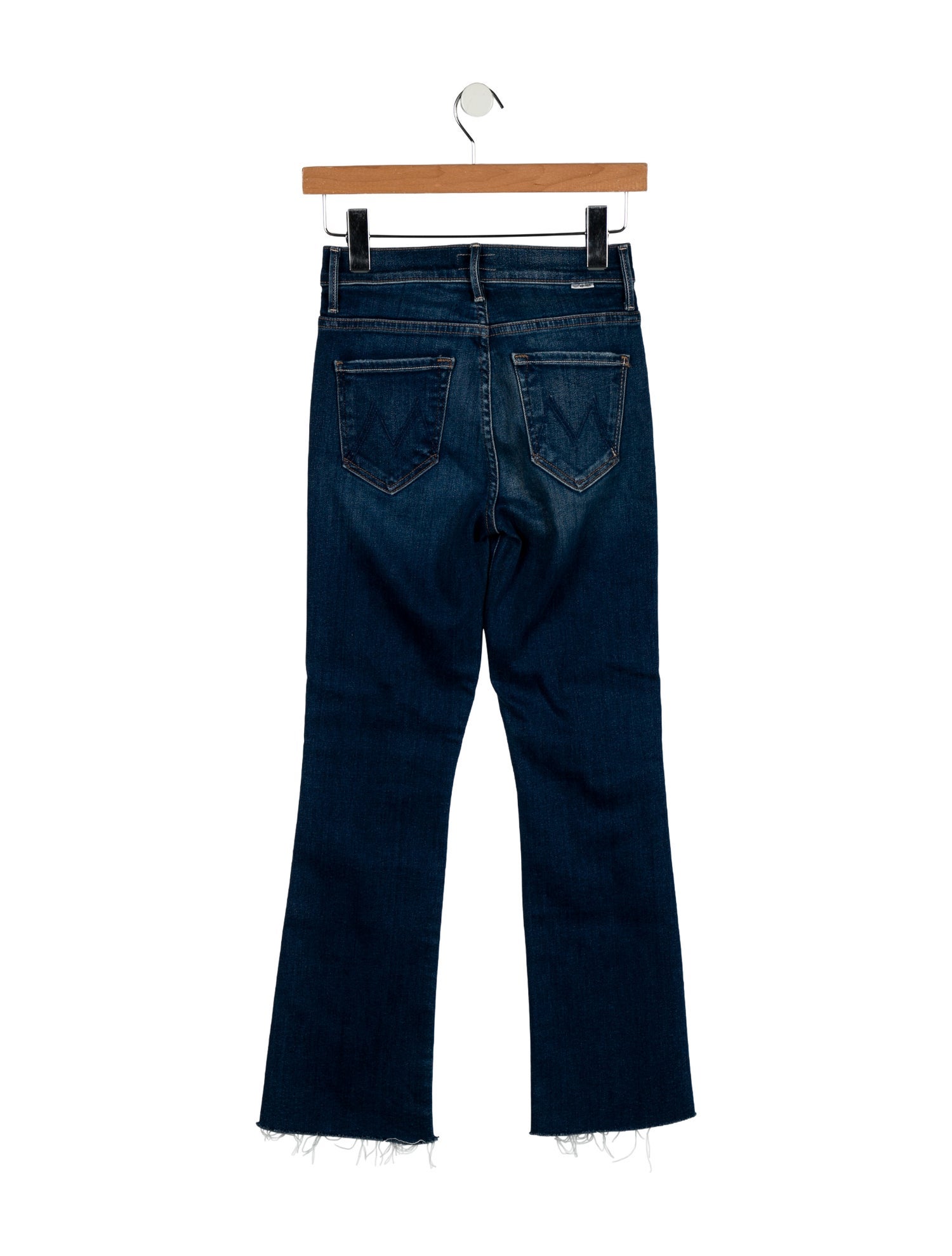 Mother Mid-Rise Straight Leg Jeans