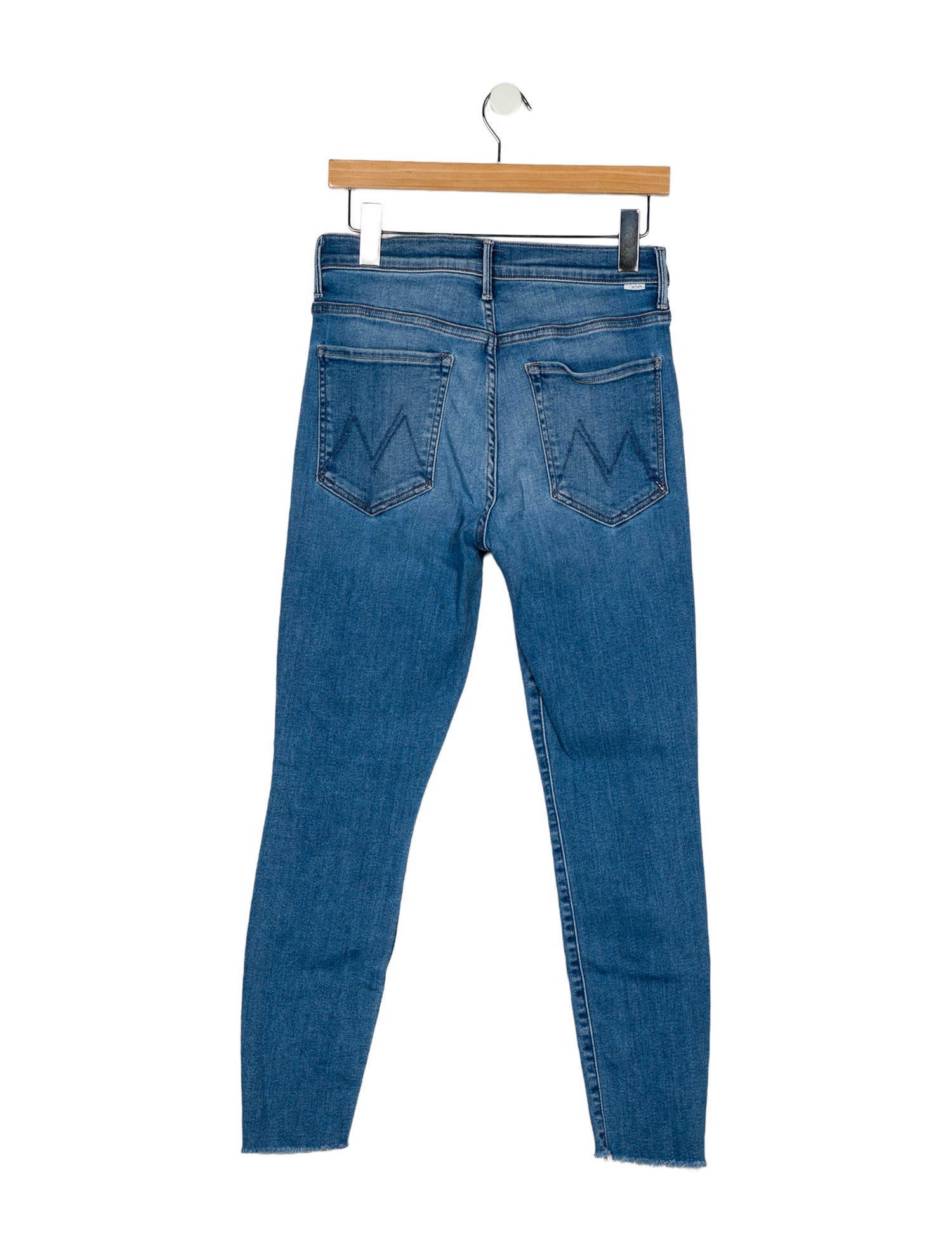 Mother Mid-Rise Skinny Leg Jeans