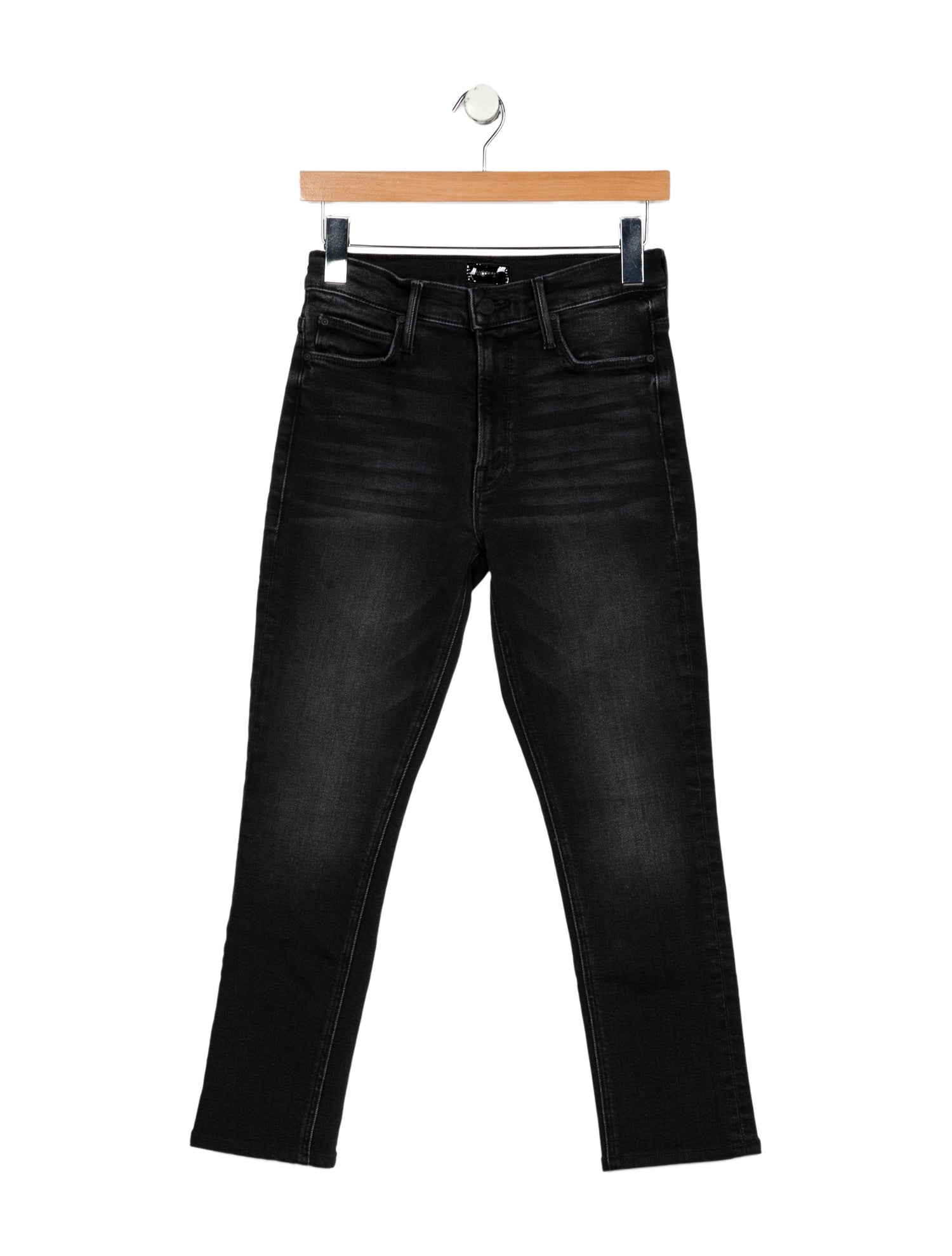 Mother Mid-Rise Skinny Leg Jeans