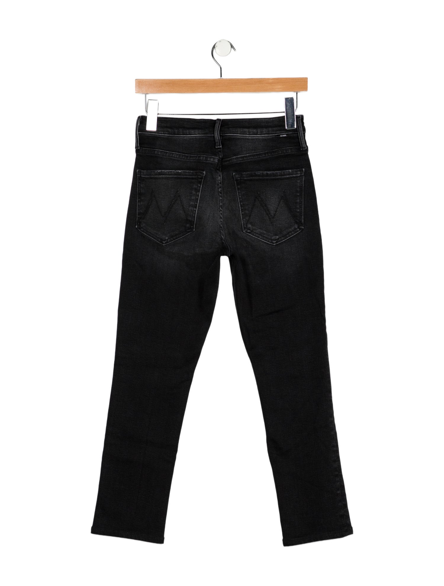 Mother Mid-Rise Skinny Leg Jeans