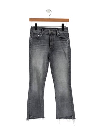 Mother Mid-Rise Straight Leg Jeans
