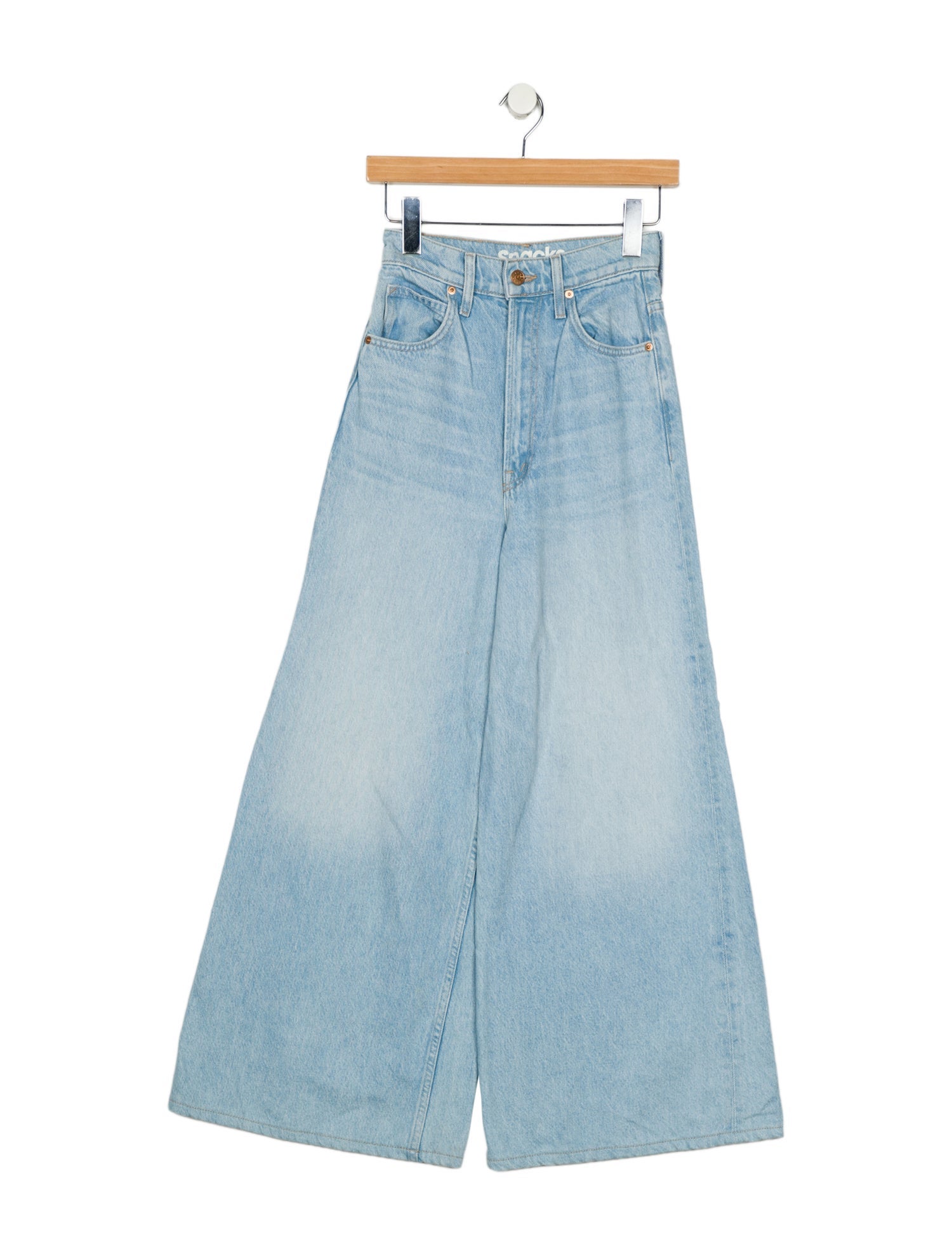 Mother High-Rise Wide Leg Jeans