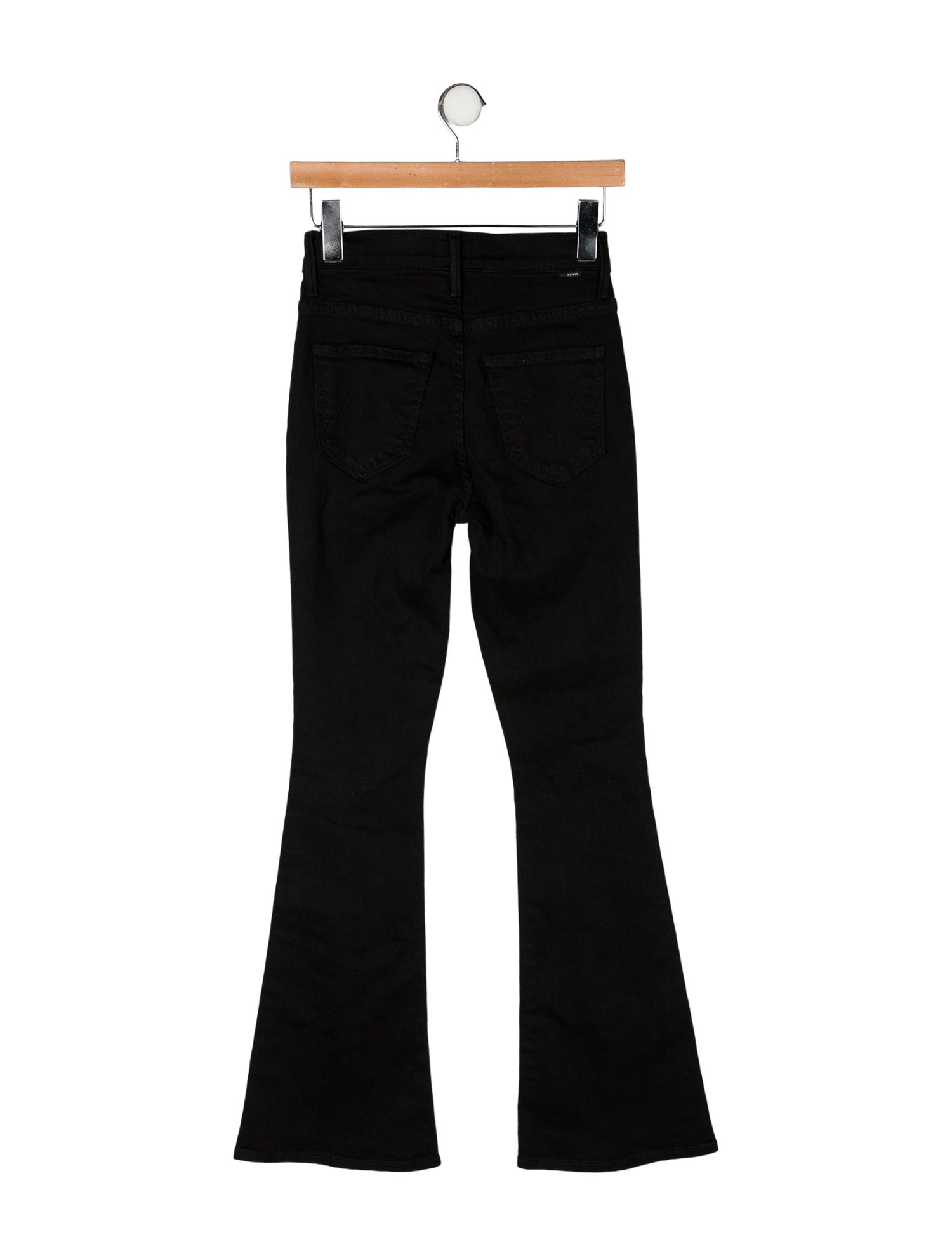 Mother Mid-Rise Wide Leg Jeans