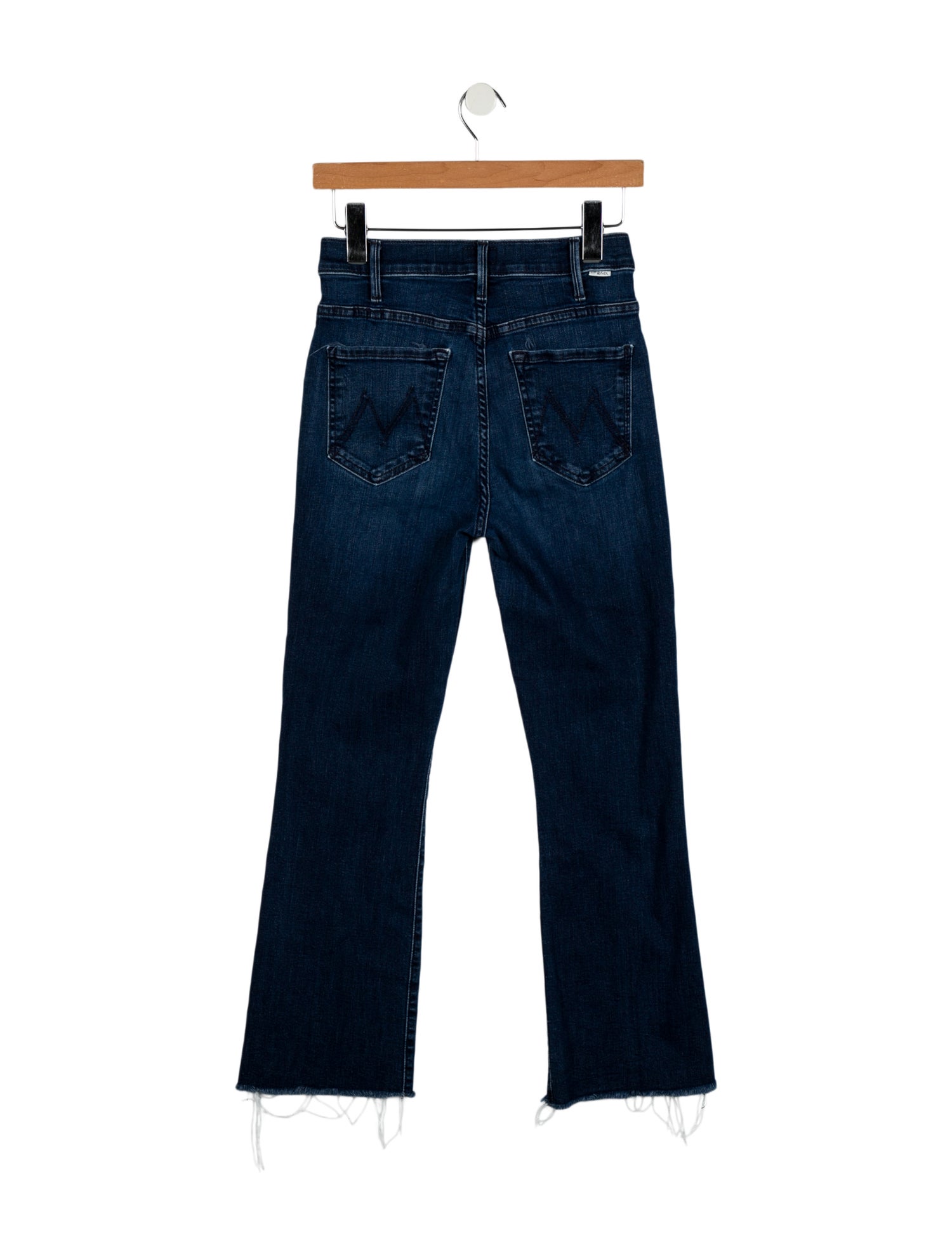 Mother Mid-Rise Straight Leg Jeans