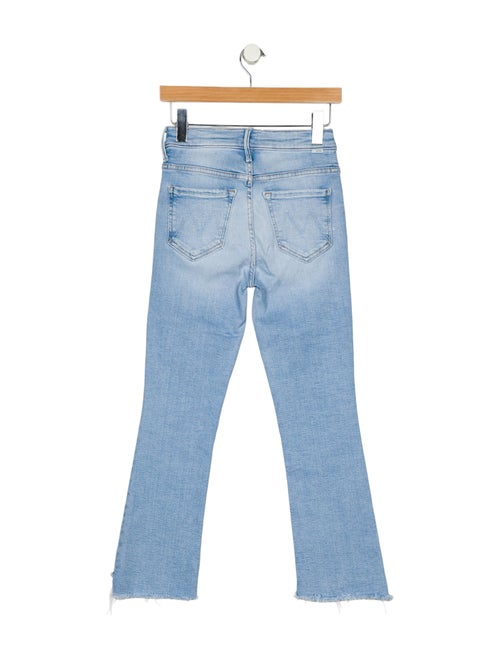 Mother Mid-Rise Straight Leg Jeans