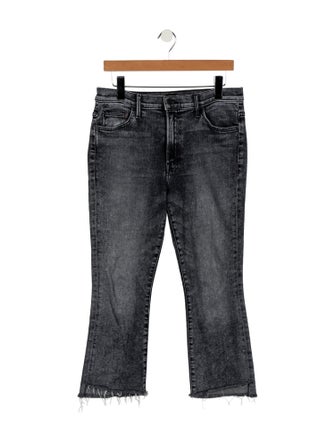 Mother Mid-Rise Straight Leg Jeans