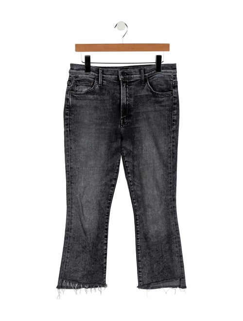 Mother Mid-Rise Straight Leg Jeans