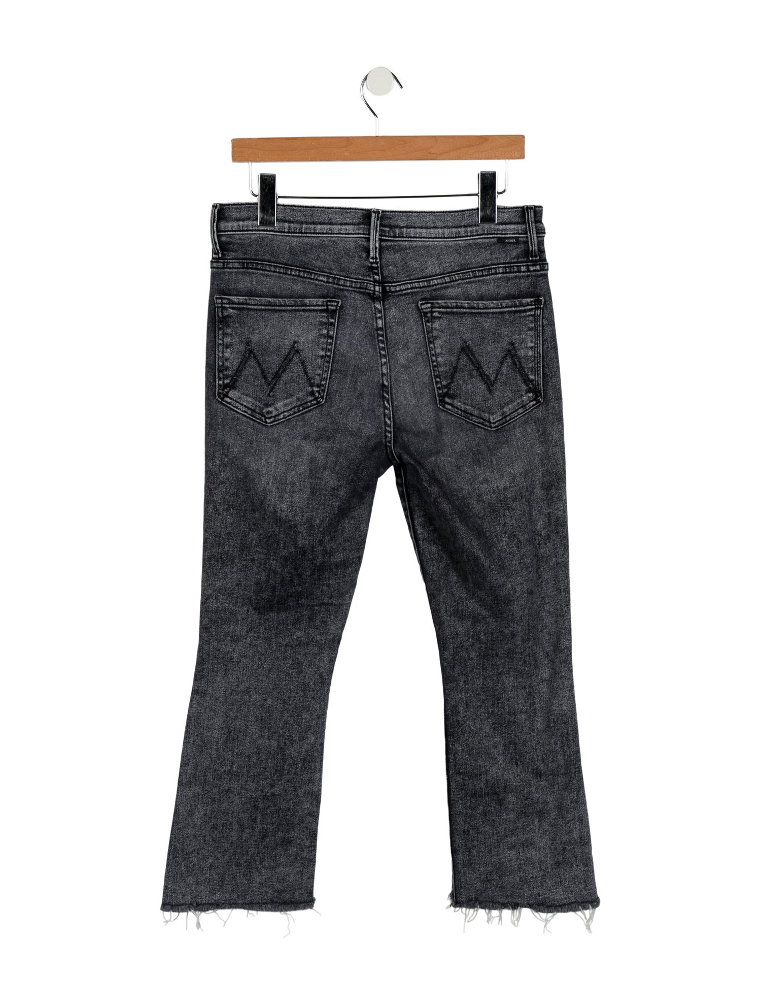 Mother Mid-Rise Straight Leg Jeans