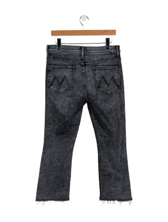 Mother Mid-Rise Straight Leg Jeans