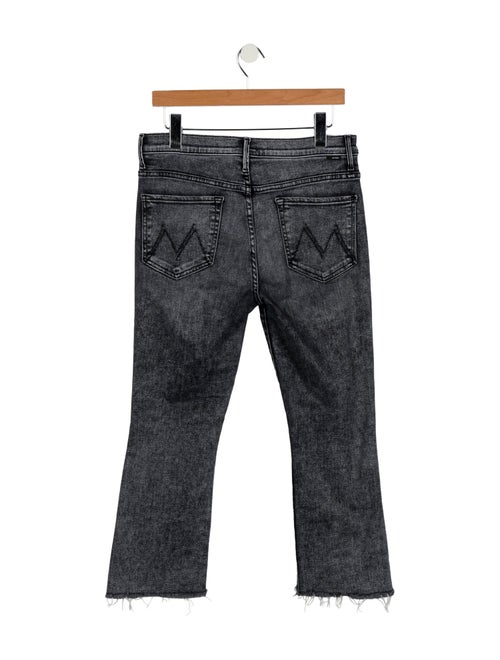 Mother Mid-Rise Straight Leg Jeans