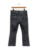 Mother Mid-Rise Straight Leg Jeans