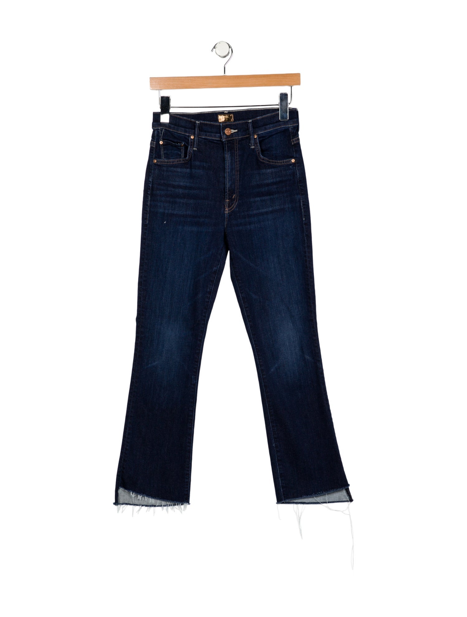 Mother High-Rise Straight Leg Jeans