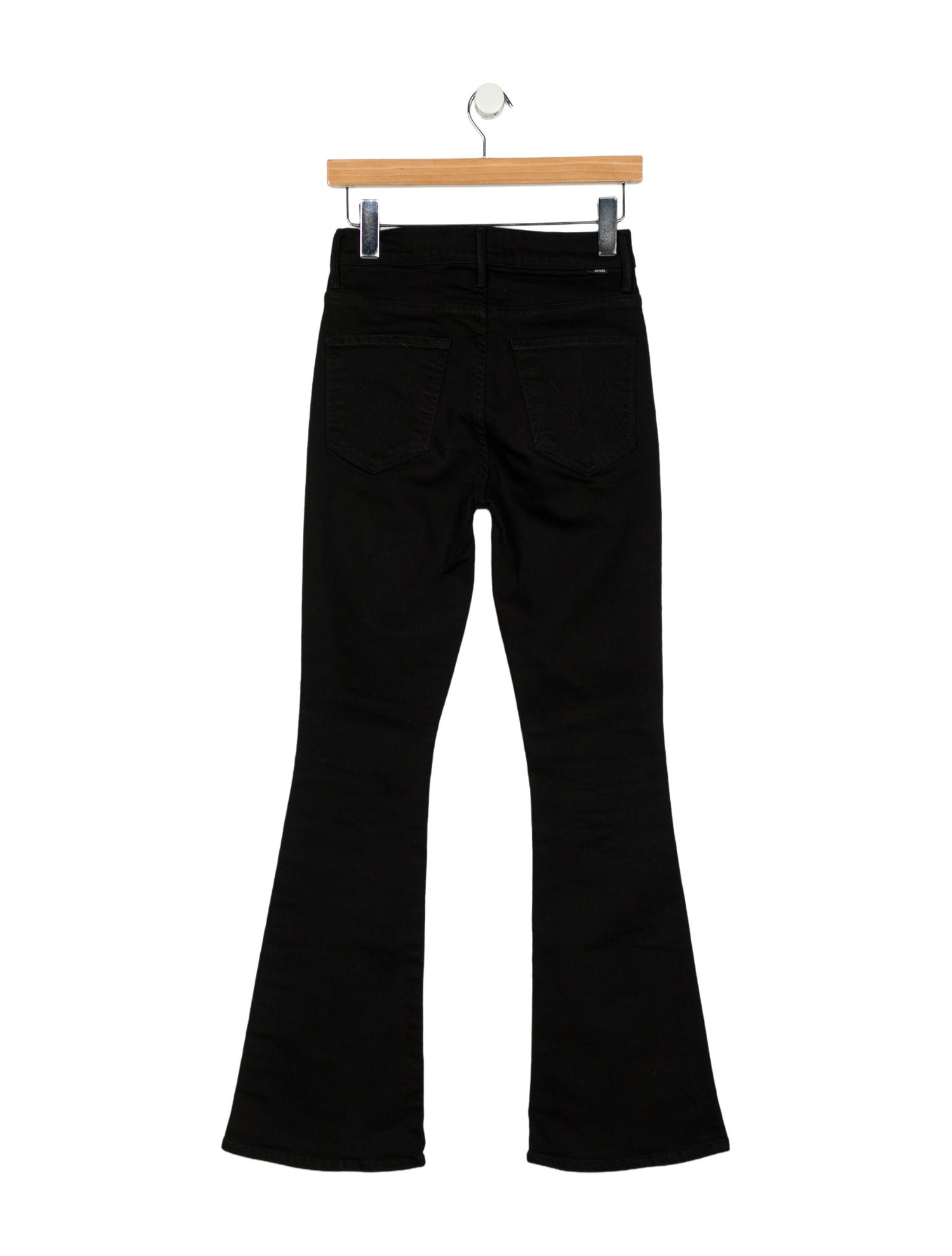 Mother Mid-Rise Wide Leg Jeans