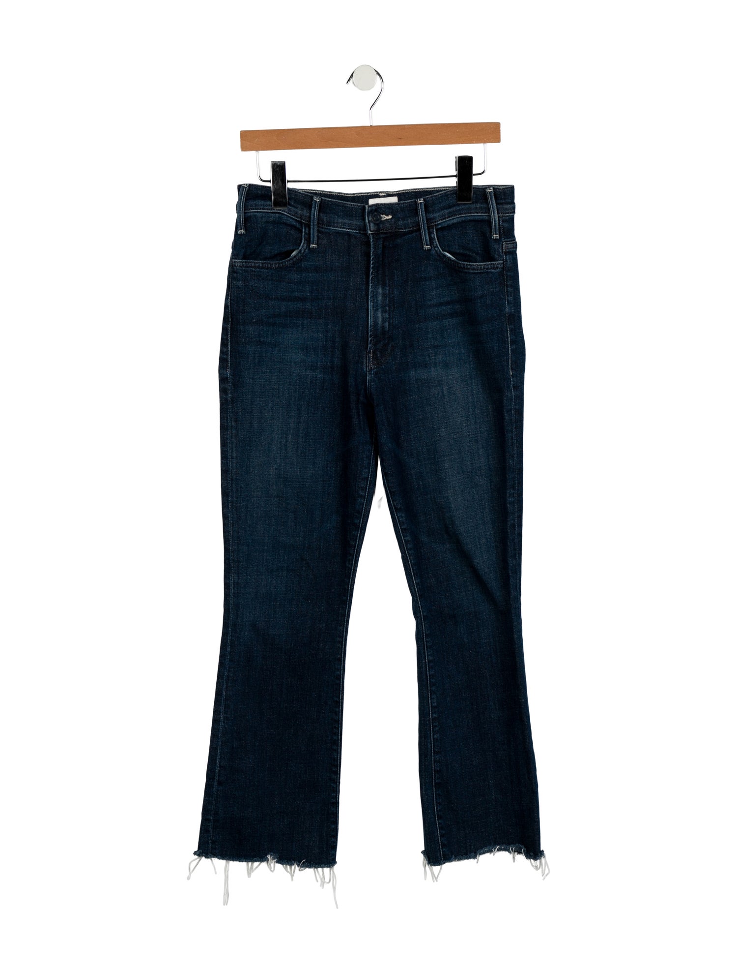 Mother High-Rise Straight Leg Jeans