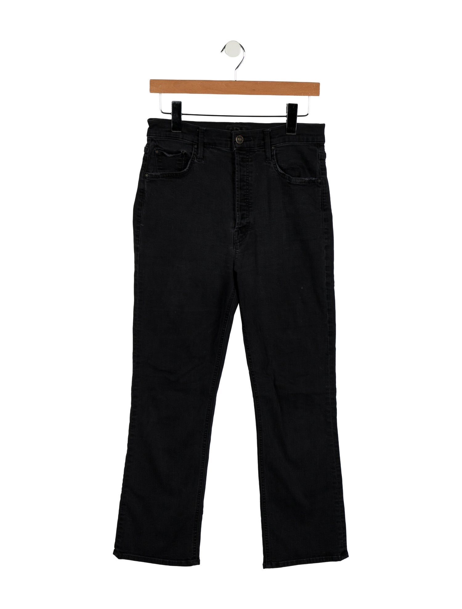 Mother High-Rise Straight Leg Jeans
