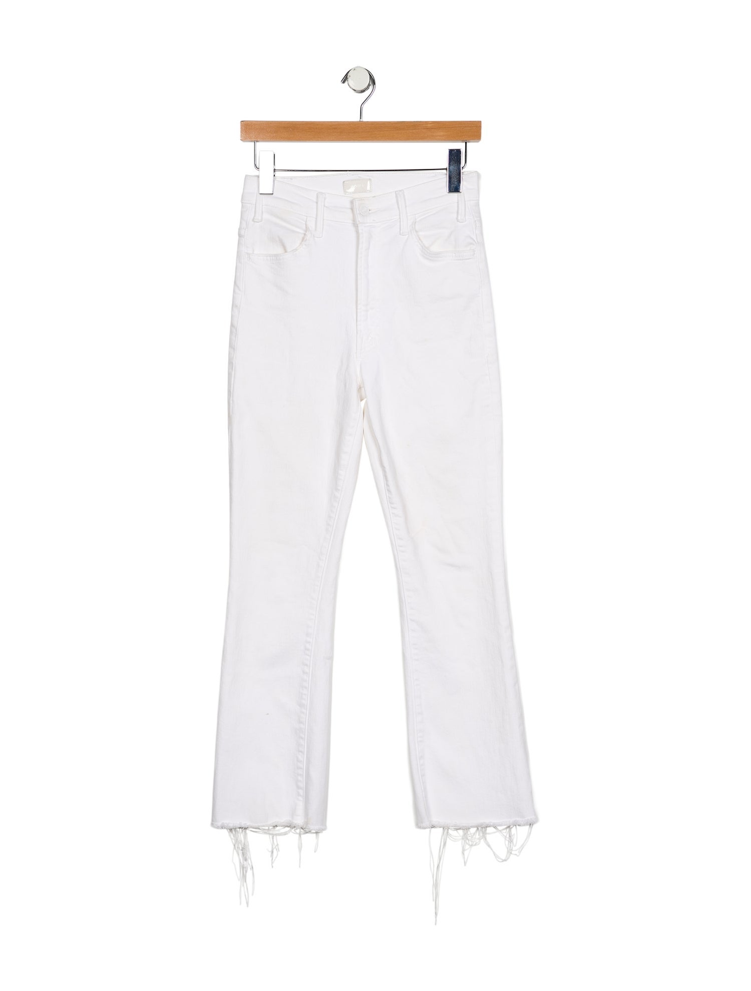 Mother Mid-Rise Straight Leg Jeans