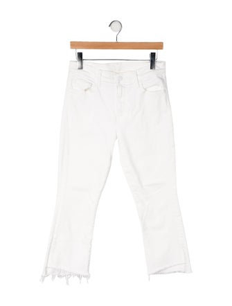 Mother High-Rise Straight Leg Jeans