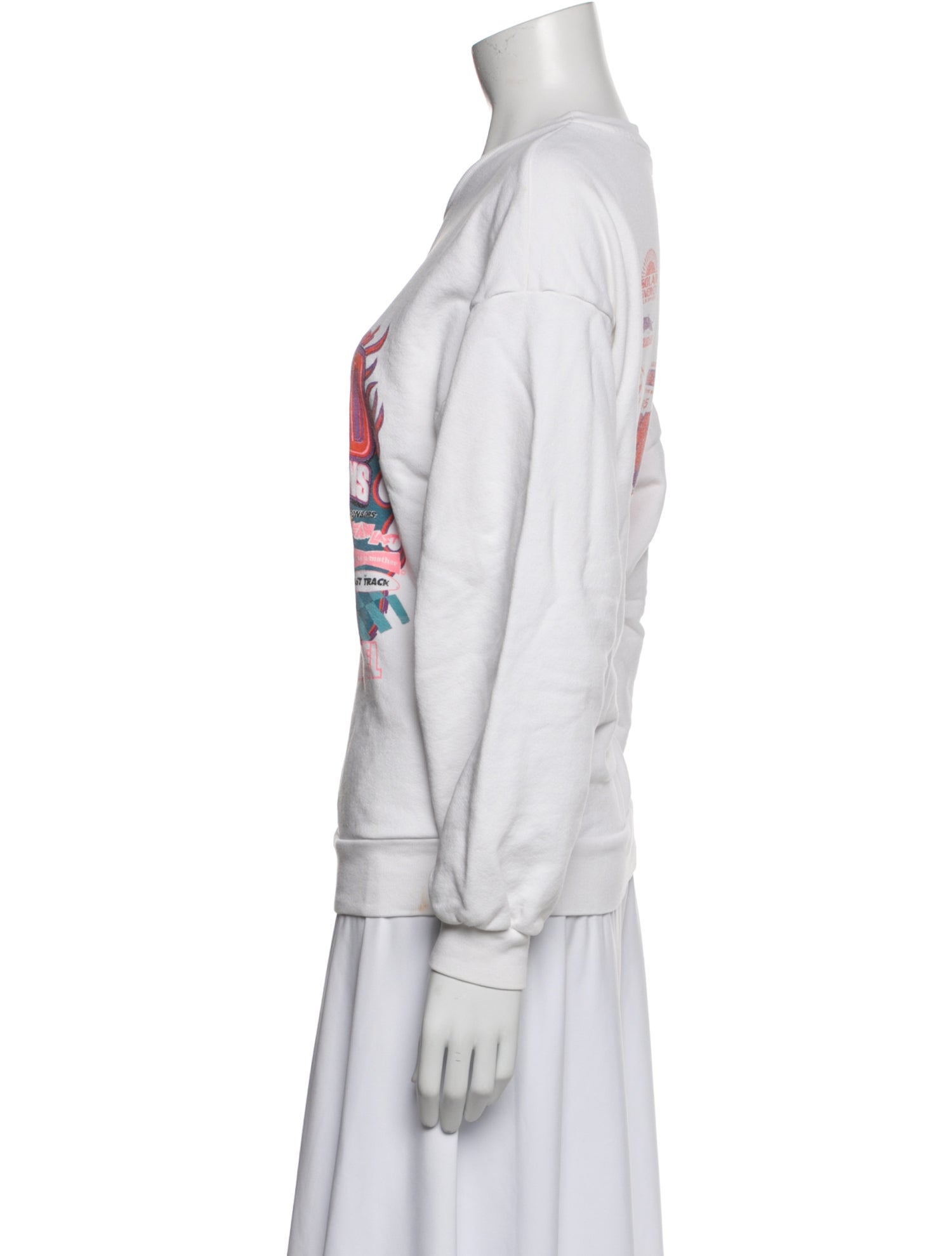 Mother Graphic Print Crew Neck Sweatshirt