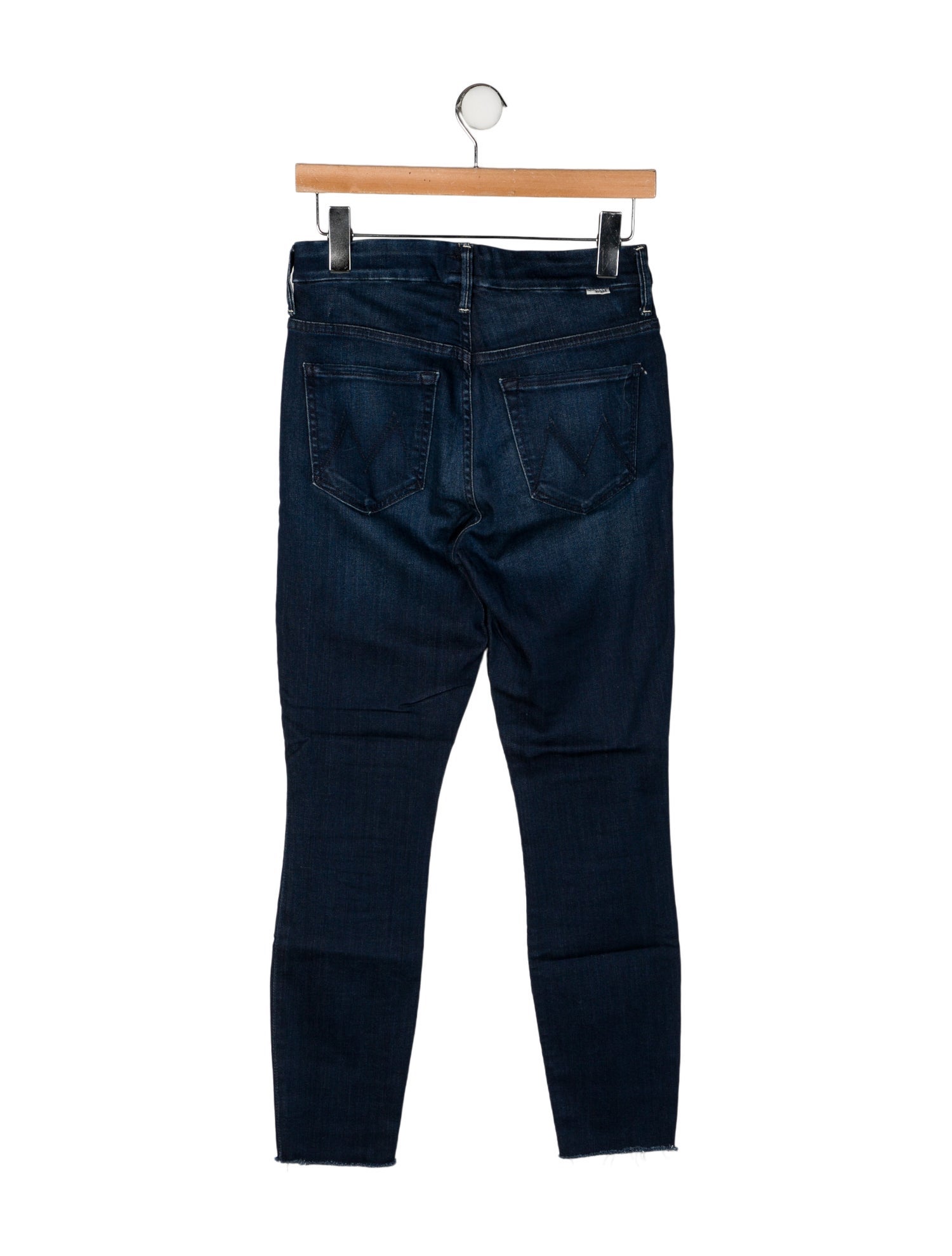 Mother Mid-Rise Skinny Leg Jeans