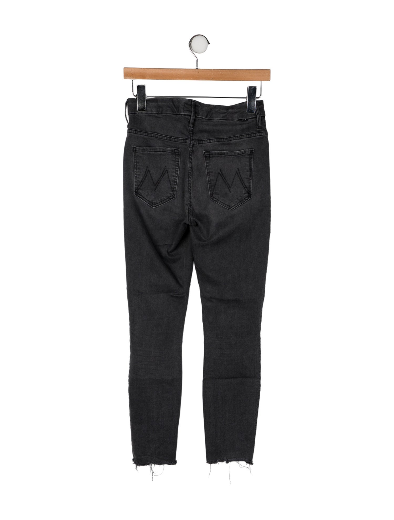 Mother Mid-Rise Skinny Leg Jeans