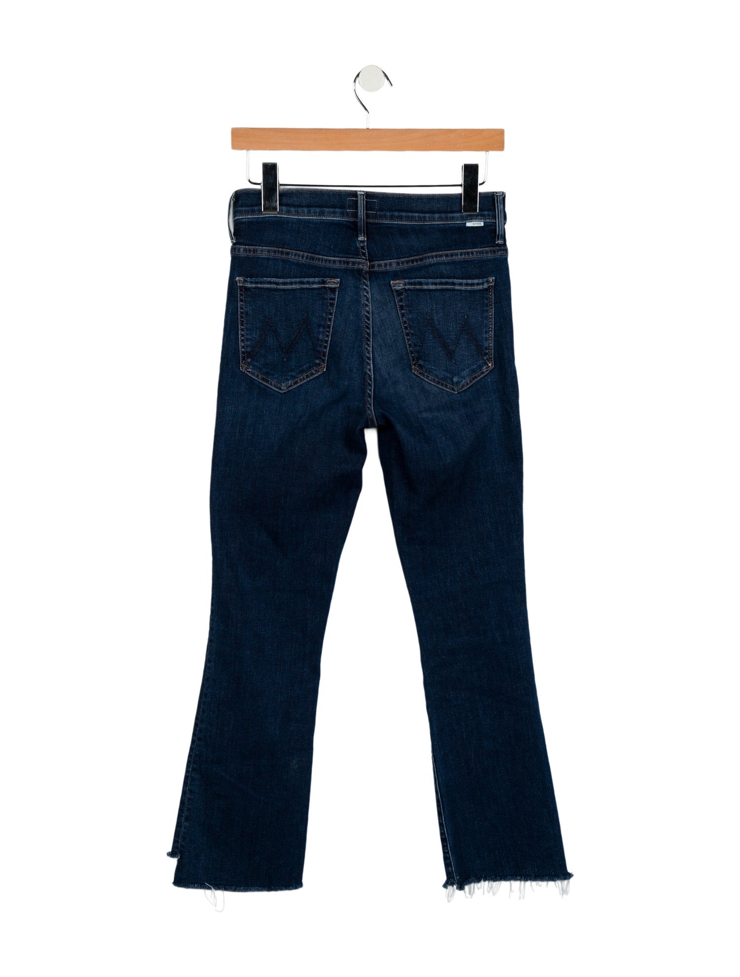 Mother Mid-Rise Straight Leg Jeans