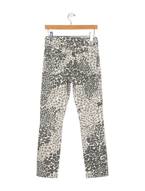 Mother Mid-Rise Straight Leg Jeans