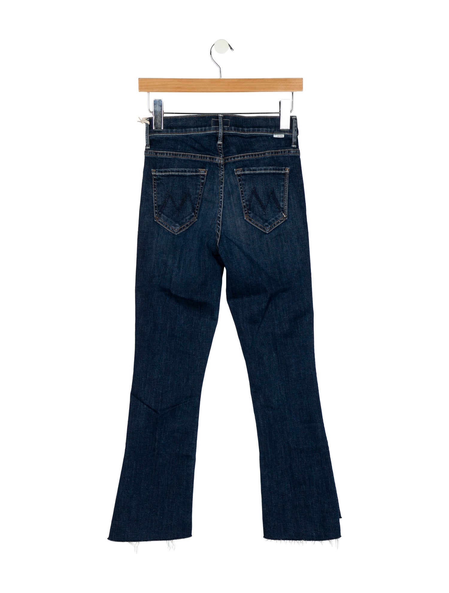 Mother Mid-Rise Straight Leg Jeans