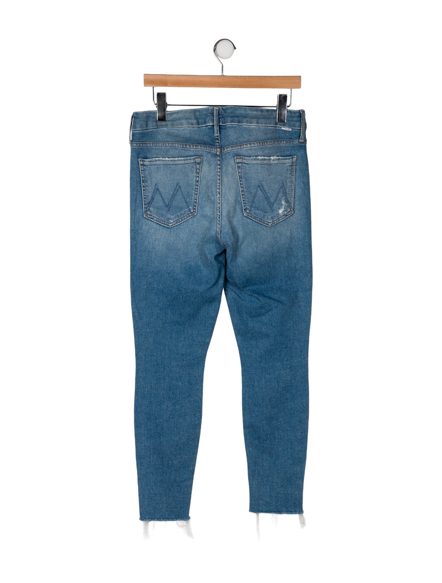 Mother Mid-Rise Skinny Leg Jeans