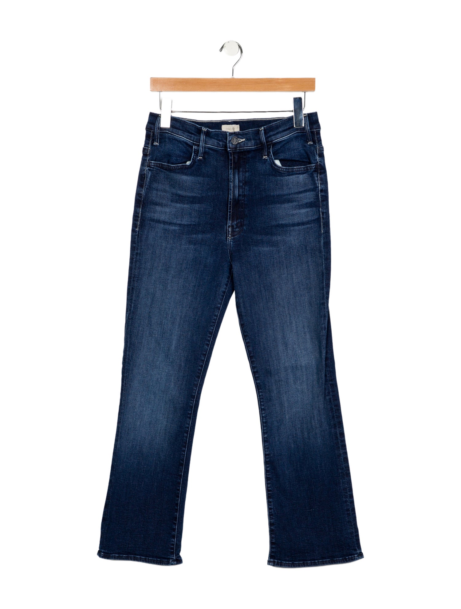 Mother High-Rise Straight Leg Jeans