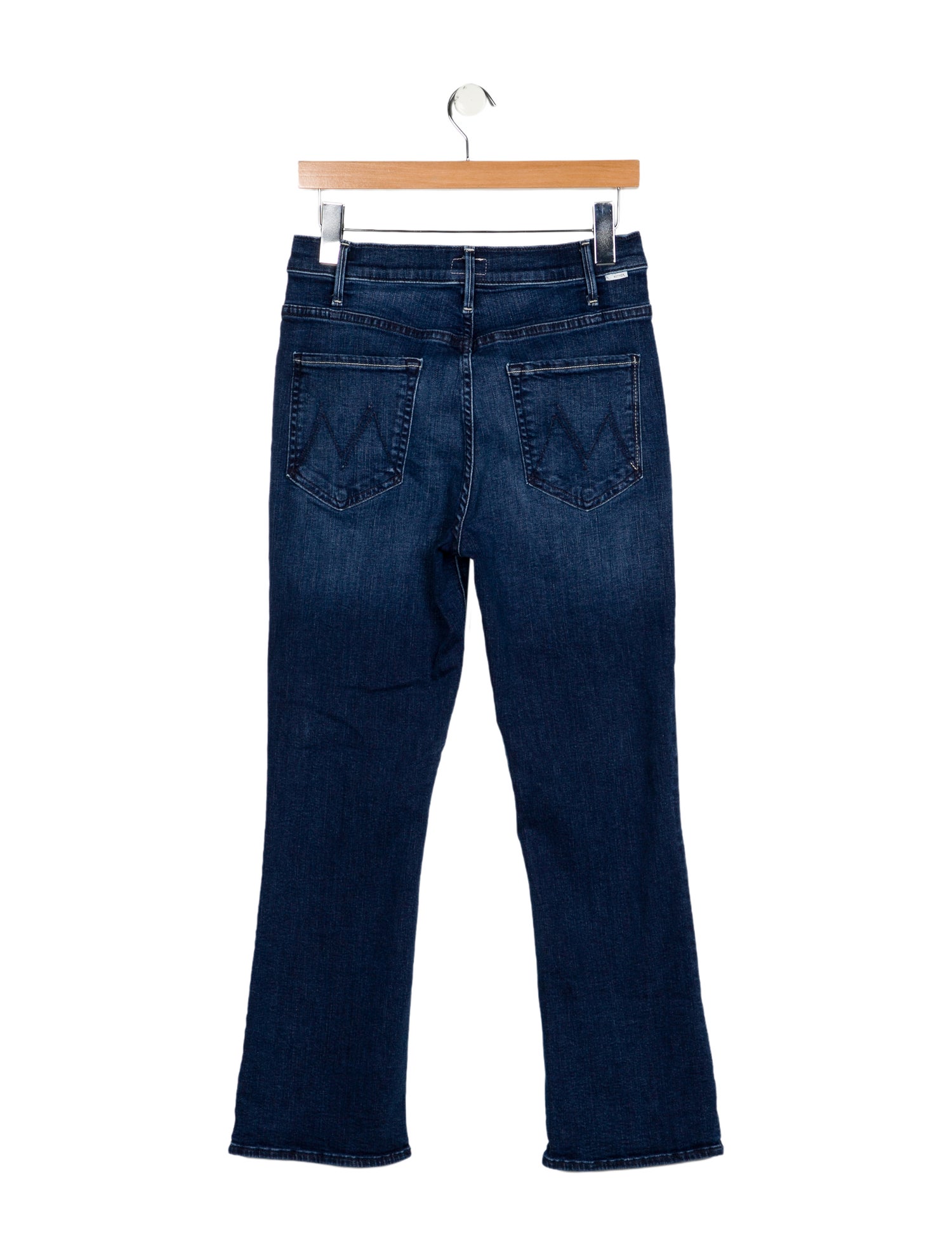 Mother High-Rise Straight Leg Jeans