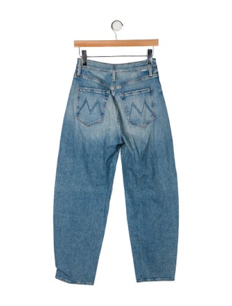 Mother High-Rise Straight Leg Jeans