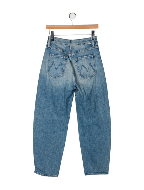 Mother High-Rise Straight Leg Jeans