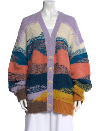 Mother Alpaca Striped Sweater