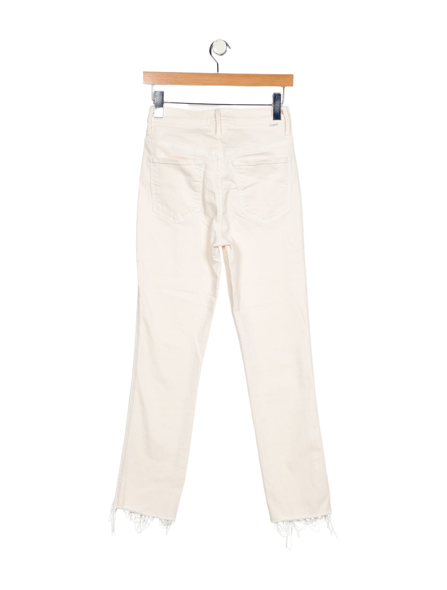 Mother Mid-Rise Straight Leg Jeans