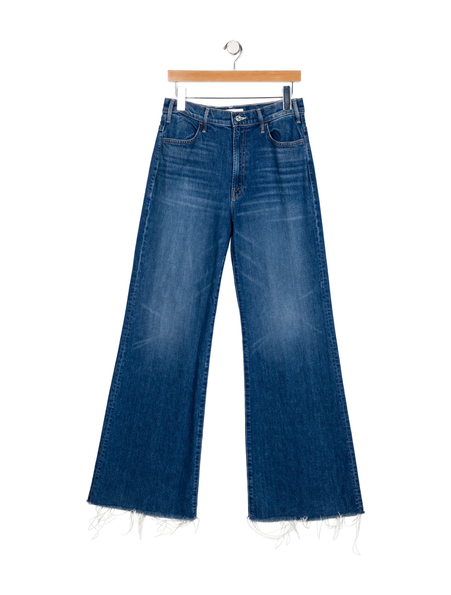Mother High-Rise Wide Leg Jeans