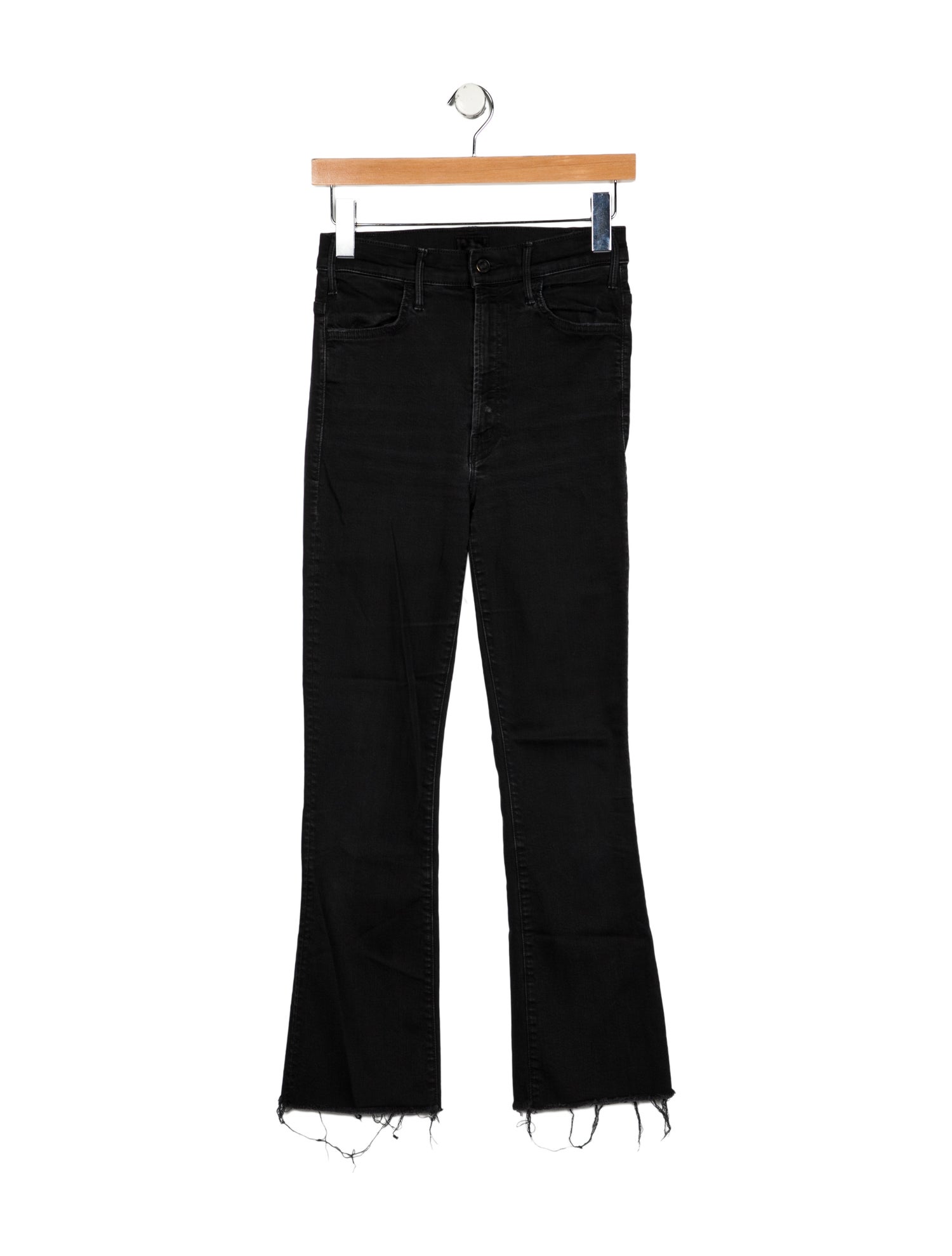 Mother Mid-Rise Straight Leg Jeans