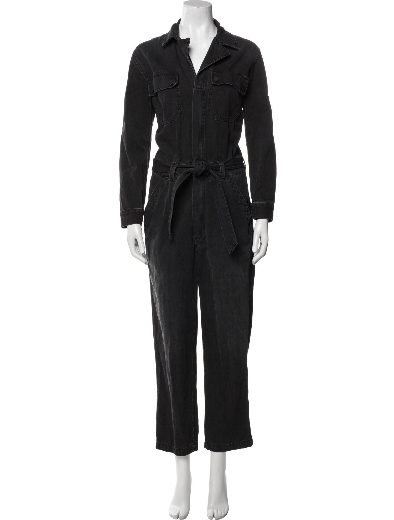 Mother V-Neck Jumpsuit