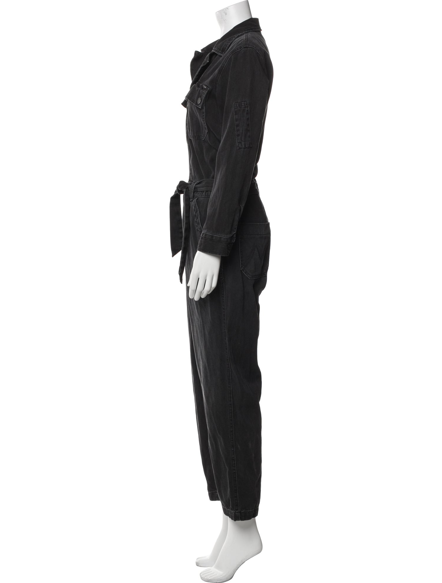 Mother V-Neck Jumpsuit