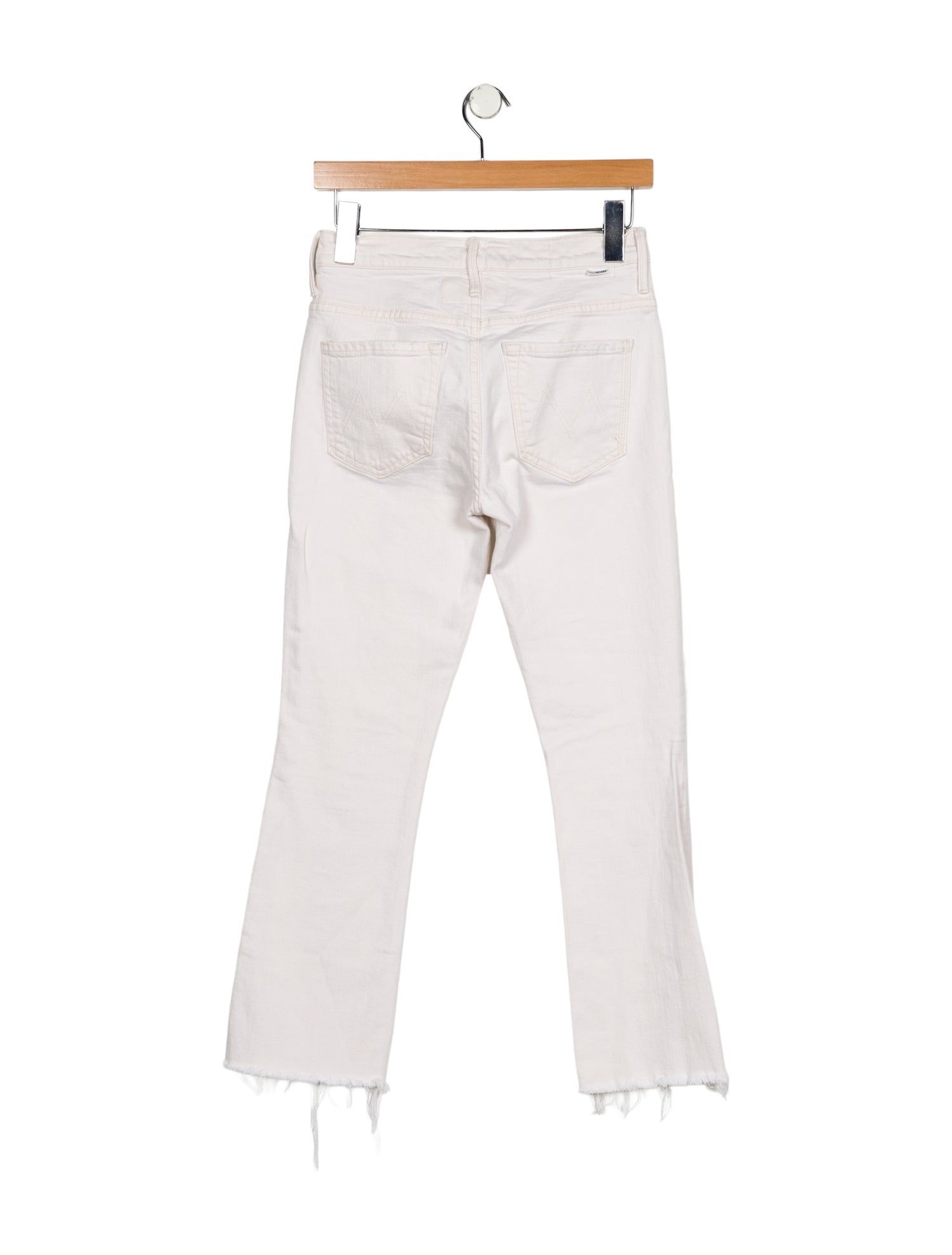 Mother Mid-Rise Straight Leg Jeans